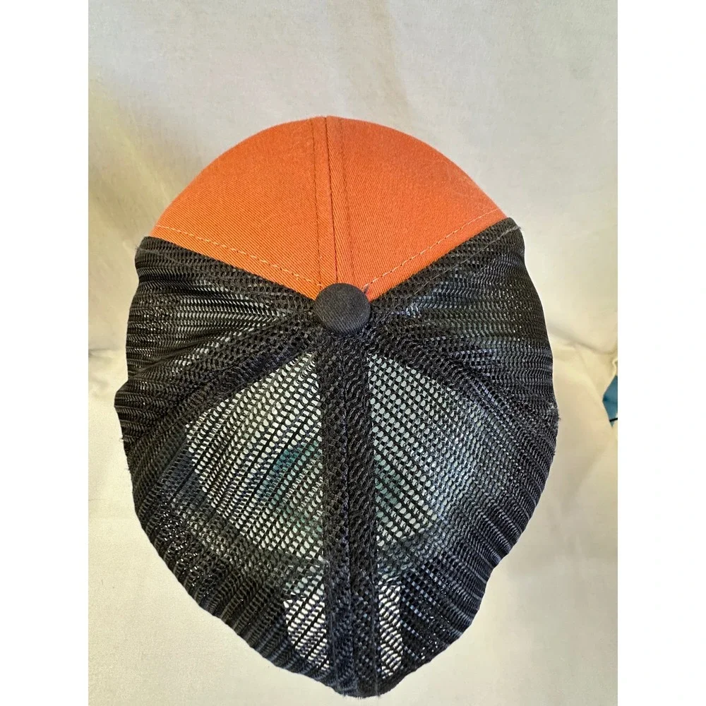Richardson 168 Boundary Waters Prerolls Orange Grey Black Trucker Hat Mens OSFM